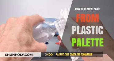Effortless Paint Removal: Clean Your Plastic Palette Like a Pro