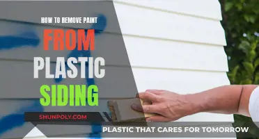 Efficiently Removing Paint from Plastic Siding