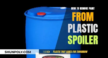Removing Paint from Plastic Spoilers: Effective Methods