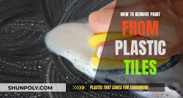 Effective Paint Removal Techniques for Plastic Tiles