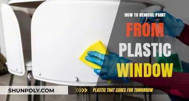 Effective Methods to Remove Paint from Plastic Windows Easily