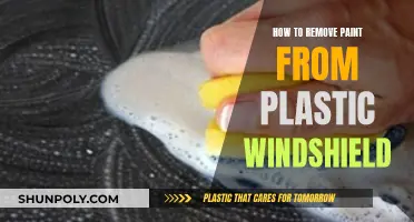 Removing Paint from a Plastic Windshield: Effective Methods