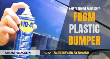 Removing Paint Scuffs from Plastic Bumpers: Easy DIY Guide