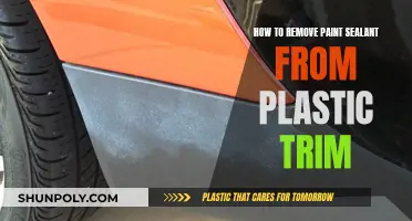 Removing Paint Sealant: Plastic Trim Restoration Tips