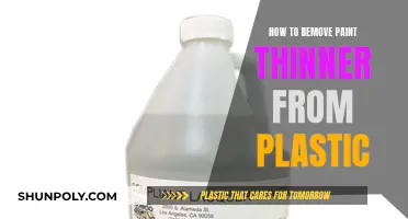 Removing Paint Thinner: Effective Ways to Clean Plastic