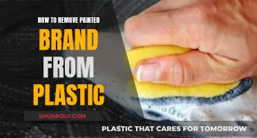 Removing Paint from Plastic: Erase Brands Easily