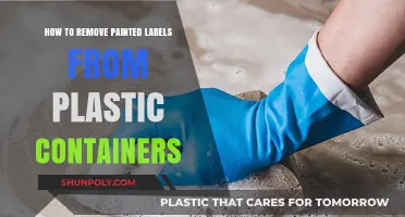Stripping Paint from Plastic Containers: Effective Methods