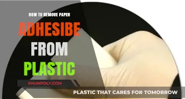 Effective Ways to Remove Paper Adhesive from Plastic Surfaces Easily