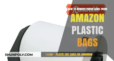 Effortlessly Remove Amazon Plastic Bag Paper Labels: Quick and Easy Tips
