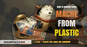 Effective Techniques to Remove Paper Mache from Plastic Surfaces Easily
