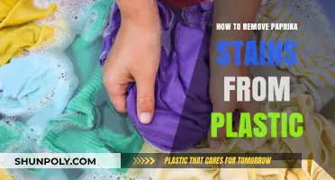 Effective Tips to Remove Paprika Stains from Plastic Surfaces
