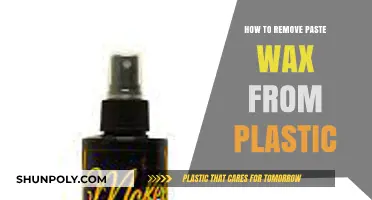 Effective Methods to Remove Paste Wax from Plastic Surfaces Easily