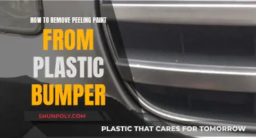 Removing Peeling Paint: Plastic Bumper Restoration Guide