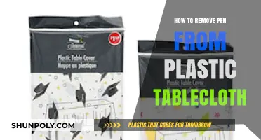 Quickly Remove Pen Marks from Plastic Tablecloths: Simple Cleaning Tips
