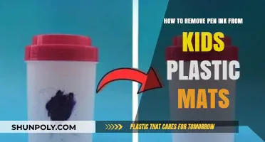 Quick Tips: Removing Pen Ink Stains from Kids' Plastic Mats