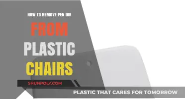 Quick Tips to Remove Pen Ink Stains from Plastic Chairs