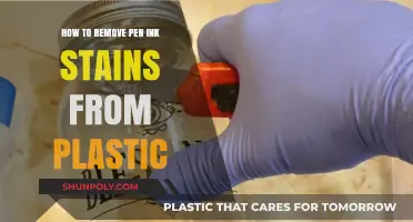 Effective Methods to Remove Pen Ink Stains from Plastic Surfaces
