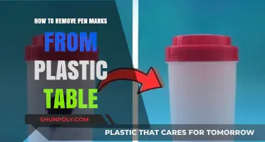 Effective Ways to Erase Pen Marks from Plastic Tables Easily