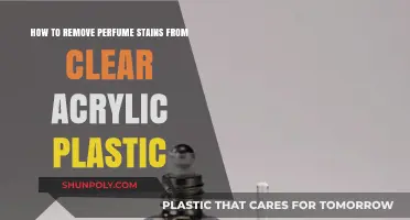 Effective Tips to Remove Perfume Stains from Clear Acrylic Plastic