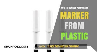 Effective Ways to Remove Permanent Marker Stains from Plastic Surfaces