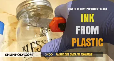 Effective Methods to Remove Permanent Black Ink Stains from Plastic Surfaces