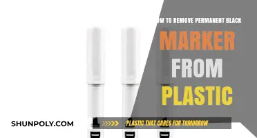Effective Ways to Erase Permanent Black Marker from Plastic Surfaces