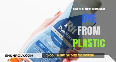 Effective Methods to Remove Permanent Dye Stains from Plastic Surfaces
