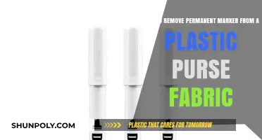 Effective Ways to Remove Permanent Marker from Plastic Purse Fabric