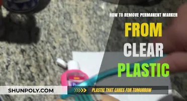 Effective Methods to Remove Permanent Marker from Clear Plastic Surfaces