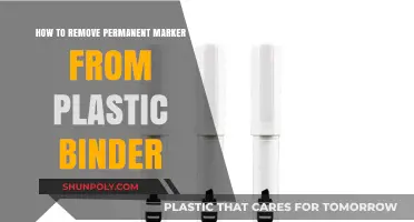 Effective Ways to Remove Permanent Marker from Plastic Binders Easily