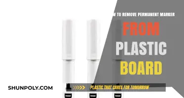 Effective Ways to Remove Permanent Marker from Plastic Surfaces