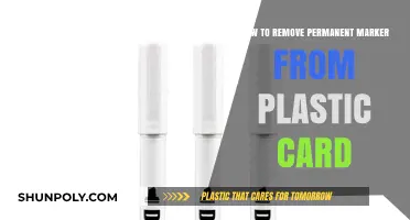Effective Ways to Remove Permanent Marker from Plastic Cards