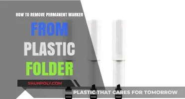 Effective Ways to Erase Permanent Marker from Plastic Folders