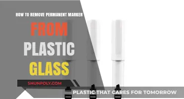 Effective Ways to Erase Permanent Marker from Plastic Glass