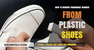 Effective Ways to Remove Permanent Marker from Plastic Shoes