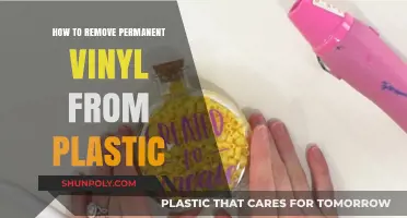 Easy Steps to Remove Permanent Vinyl from Plastic Surfaces
