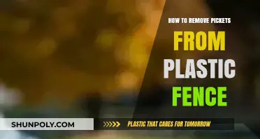 Easy Steps to Remove Pickets from Your Plastic Fence Safely