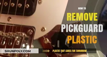 Easy Steps to Remove Pickguard Plastic from Your Guitar