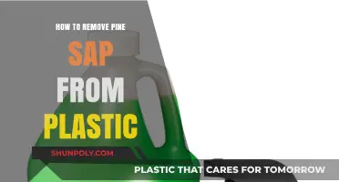 Effective Ways to Remove Pine Sap from Plastic Surfaces Easily