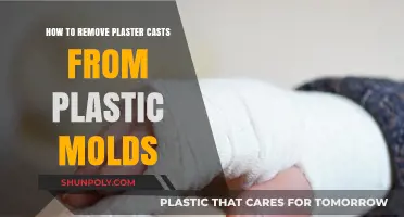 Efficient Techniques for Removing Plaster Casts from Plastic Molds