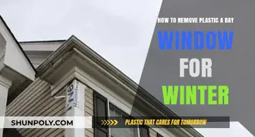 Winterizing Your Bay Window: A Guide to Removing Plastic Covers