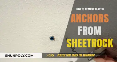 Efficiently Removing Plastic Anchors from Sheetrock: A Step-by-Step Guide