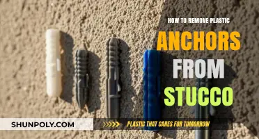 Efficiently Removing Plastic Anchors from Stucco: A Step-by-Step Guide