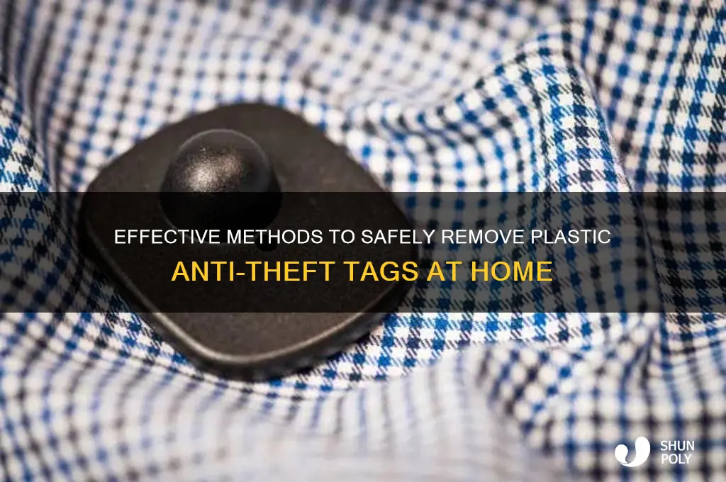 how to remove plastic anti theft tag