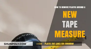 Quick Guide: Removing Plastic Wrap from New Tape Measures Easily