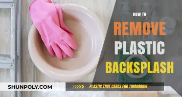Easy Steps to Remove Plastic Backsplash in Your Kitchen