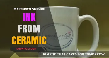 Effective Ways to Remove Plastic Bag Ink Stains from Ceramic Surfaces