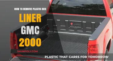 DIY Guide: Removing Plastic Bed Liner from GMC 2000 Truck