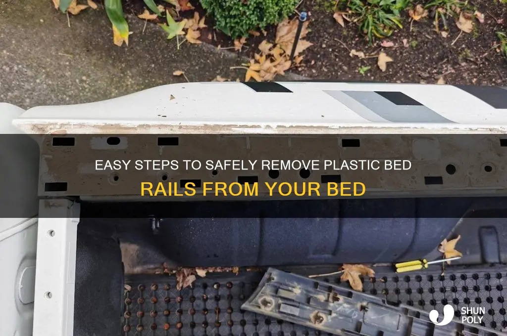 how to remove plastic bed rails