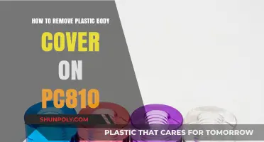 Easy Steps to Remove Plastic Body Cover on PC810